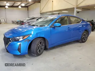 2024 Nissan Sentra SV z VIN 3N1AB8CV9RY337521, wystawiony jako Copart lot #58585395 z przebiegiem 33 694 mil mil oraz Szkoda całkowita • Salvage title. Historia ofert i sprzedaży dostępna na DreamBid. Obrazek 1.