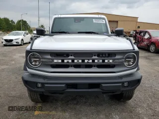 2024 Ford Bronco Big Bend with VIN 1FMDE7BH1RLA78163, listed as a Copart auction lot 59555735 with 15,291 mi miles and Salvage title. Bid and sale history available at DreamBid. Image 5.