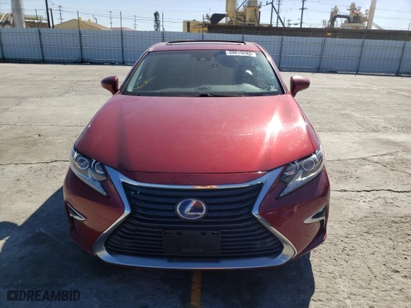 2016 Lexus ES 300h Hybrid with VIN JTHBW1GG7G2110430, listed as a Copart auction lot 39019593 with 132,644 mi miles. Bid and sale history available at carsss.com. Image 5.