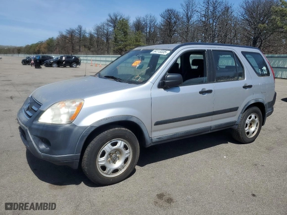2006 Honda CR-V LX with VIN JHLRD68566C005857, listed as a Copart auction lot 54113335 with 97,360 mi miles and Clean Title. Bid and sale history available at carsss.com. Image 1.