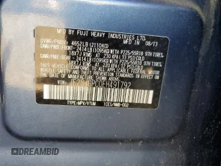 2014 Subaru Forester XT Touring with VIN JF2SJGPC0EH491792, listed as a Copart auction lot 61949315 with 126,304 mi miles and Salvage title. Bid and sale history available at DreamBid. Image 13.