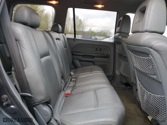 2004 Honda Pilot EX with VIN 2HKYF18604H548587, listed as a Copart auction lot 52141915 with 214,000 mi miles and Salvage Title. Bid and sale history available at carsss.com. Image 12.
