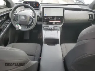 2024 Toyota bZ4X XLE with VIN JTMABACA9RA068930, listed as a Copart auction lot 45756405 with 4,117 mi miles and Salvage Title. Bid and sale history available at DreamBid. Image 8.