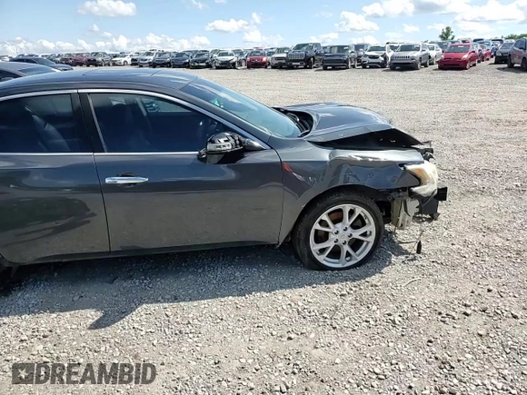 2013 Nissan Maxima SV with VIN 1N4AA5AP9DC834028, listed as a Copart auction lot 61375475 with 127,745 mi miles and Salvage title. Bid and sale history available at DreamBid. Image 13.
