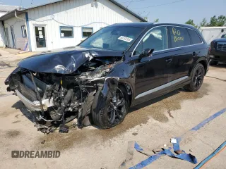 2018 Audi Q7 Premium Plus with VIN WA1LHAF7XJD049985, listed as a Copart auction lot 60233295 with 71,011 mi miles and Salvage title. Bid and sale history available at DreamBid. Image 1.