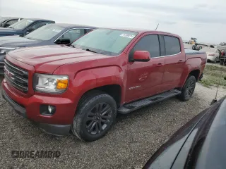 2019 GMC Canyon 4WD SLE with VIN 1GTG6CEN7K1350371, listed as a Copart auction lot 74199274 with 0 mi miles and Non Repairable. Bid and sale history available at carsss.com. Image 1.