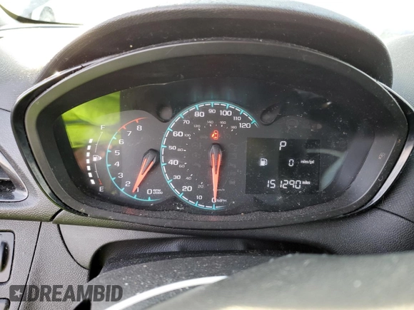 2016 Chevrolet Spark LS with VIN KL8CB6SA9GC620668, listed as a Copart auction lot 45796745 with 151,290 mi miles and Salvage Title. Bid and sale history available at carsss.com. Image 9.