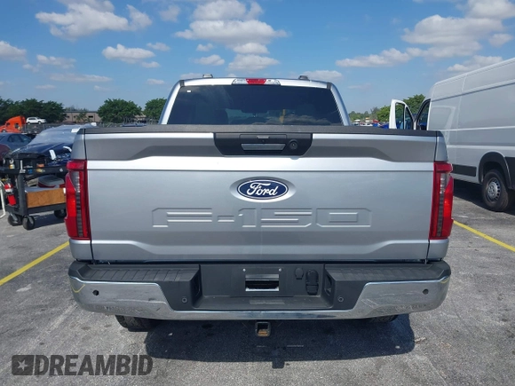 2024 Ford F-150 XLT with VIN 1FTFW3LD0RFA89460, listed as a IAAI auction lot 42073504 with 14,636 mi miles. Bid and sale history available at carsss.com. Image 16.