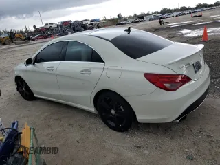 2016 Mercedes-Benz CLA with VIN WDDSJ4GB7GN332184, listed as a Copart auction lot 48431943 with 53,272 mi miles. Bid and sale history available at carsss.com. Image 2.