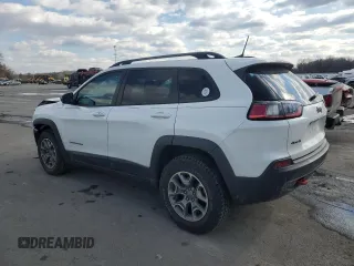 2022 Jeep Cherokee Trailhawk with VIN 1C4PJMBX7ND503943, listed as a Copart auction lot 42821495 with 24,256 mi miles and Salvage Title. Bid and sale history available at carsss.com. Image 2.