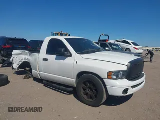 2005 Dodge 1500 ST with VIN 1D7HA16K15J646654, listed as a IAAI auction lot 41813148 with 170,149 mi miles. Bid and sale history available at carsss.com. Image 1.