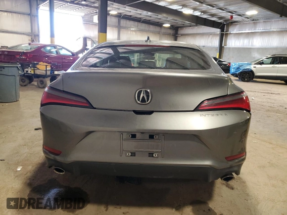 2023 Acura Integra with VIN 19UDE4H21PA026824, listed as a Copart auction lot 49228455 with 19,272 mi miles and Salvage Title. Bid and sale history available at DreamBid. Image 6.