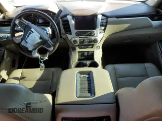 2015 GMC Yukon XL SLT with VIN 1GKS2HKC4FR631724, listed as a Copart auction lot 42298335 with 0 mi miles and Salvage Title. Bid and sale history available at carsss.com. Image 8.