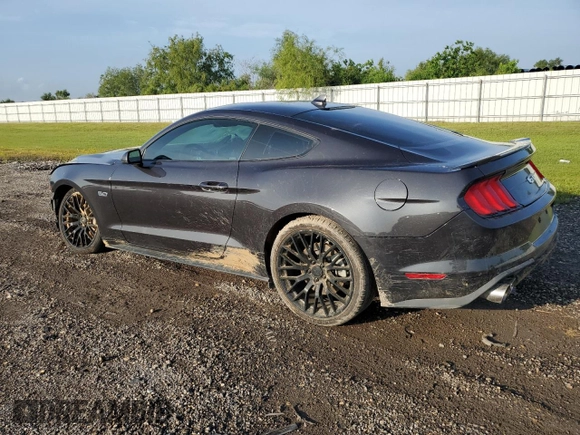 2022 Ford Mustang GT with VIN 1FA6P8CF9N5145476, listed as a Copart auction lot 56279635 with 32,696 mi miles and Salvage title. Bid and sale history available at DreamBid. Image 2.