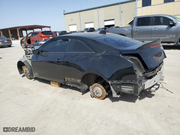 2016 Cadillac ATS-V Coupe with VIN 1G6AN1RY9G0102639, listed as a Copart auction lot 48065865 with 97,200 mi miles and Salvage Title. Bid and sale history available at carsss.com. Image 2.