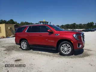 2021 GMC Yukon SLE with VIN 1GKS1AKD6MR200592, listed as a Copart auction lot 74764814 with 61,904 mi miles and Salvage Title. Bid and sale history available at carsss.com. Image 11.
