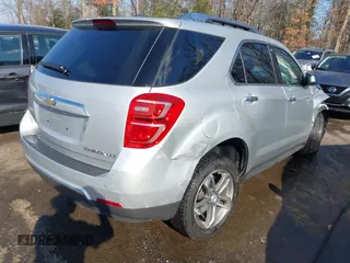 2016 Chevrolet Equinox LTZ with VIN 2GNFLGEK5G6197177, listed as a IAAI auction lot 41468464 with 56,680 mi miles. Bid and sale history available at carsss.com. Image 4.