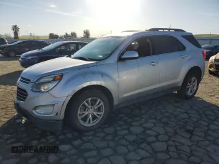 2016 Chevrolet Equinox LT with VIN 2GNALCEKXG1183176, listed as a Copart auction lot 44502695 with 253,348 mi miles and Salvage Title. Bid and sale history available at carsss.com. Image 1.