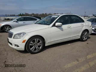 2010 Mercedes-Benz C-Class C 300 Sport with VIN WDDGF8BB7AR122903, listed as a Copart auction lot 50936345 with 172,954 mi miles and Salvage Title. Bid and sale history available at carsss.com. Image 1.