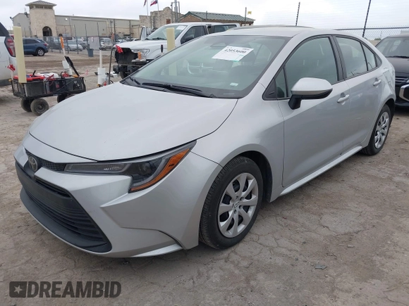 2024 Toyota Corolla LE with VIN 5YFB4MDE4RP129193, listed as a IAAI auction lot 42053600 with 24,649 mi miles and . Bid and sale history available at DreamBid. Image 17.
