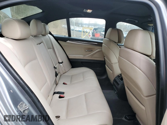 2013 BMW 5 Series 550i xDrive with VIN WBAFU9C52DDY70256, listed as a Copart auction lot 53100075 with 176,876 mi miles and Salvage Title. Bid and sale history available at carsss.com. Image 10.