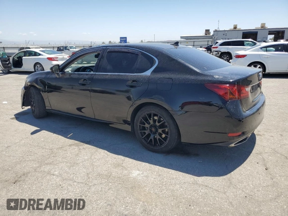 2013 Lexus GS 350 with VIN JTHCE1BL0D5012264, listed as a Copart auction lot 56128255 with 189,162 mi miles and Salvage title. Bid and sale history available at DreamBid. Image 2.