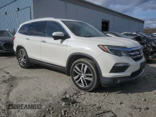 2017 Honda Pilot Touring with VIN 5FNYF6H9XHB054300, listed as a Copart auction lot 53061445 with 175,552 mi miles and Salvage Title. Bid and sale history available at DreamBid. Image 4.