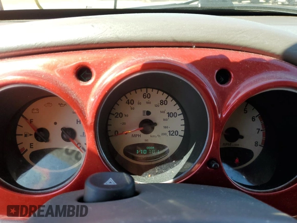 2002 Chrysler PT Cruiser Limited z VIN 3C8FY68B22T372343, wystawiony jako Copart lot #57236865 z przebiegiem 170 101 mil mil oraz Szkoda całkowita • Salvage title. Historia ofert i sprzedaży dostępna na DreamBid. Obrazek 9.