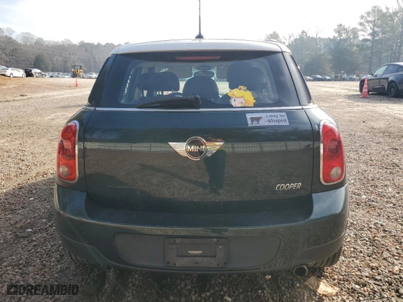 2013 MINI Cooper Countryman with VIN WMWZB3C59DWM07017, listed as a Copart auction lot 85222554 with 100,905 mi miles and Salvage Title. Bid and sale history available at carsss.com. Image 6.