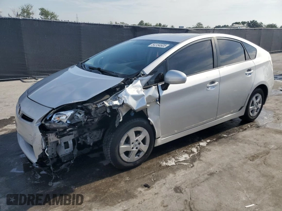 2011 Toyota Prius I with VIN JTDKN3DU1B0271421, listed as a Copart auction lot 54154605 with 204,127 mi miles and Salvage Title. Bid and sale history available at DreamBid. Image 1.