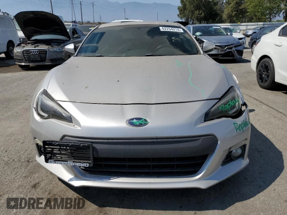 2014 Subaru BRZ Limited with VIN JF1ZCAC14E8600995, listed as a Copart auction lot 62254214 with 92,079 mi miles and Salvage Title. Bid and sale history available at carsss.com. Image 5.