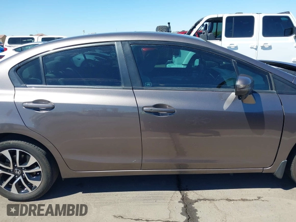 2014 Honda Civic Sedan EX with VIN 19XFB2F84EE082746, listed as a IAAI auction lot 41861197 with 117,332 mi miles. Bid and sale history available at carsss.com. Image 13.