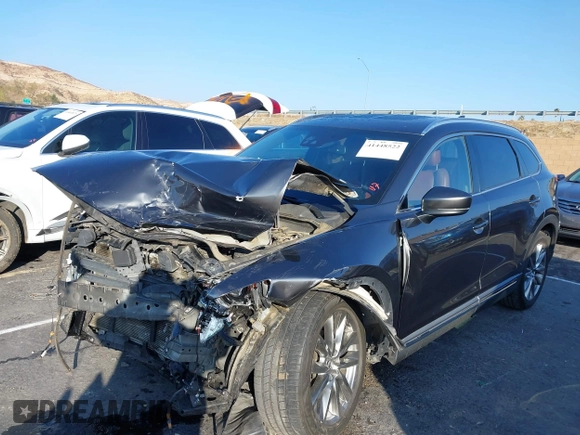 2017 Mazda CX-9 Signature with VIN JM3TCBEY1H0141743, listed as a IAAI auction lot 41448522 with 1 mi miles. Bid and sale history available at carsss.com. Image 16.