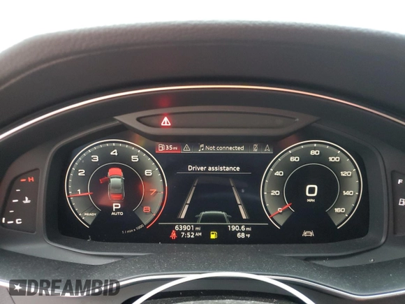 2019 Audi A6 Premium Plus z VIN WAUE8AF26KN115850, wystawiony jako Copart lot #43274395 z przebiegiem 63 901 mil mil oraz Szkoda całkowita • Salvage title. Historia ofert i sprzedaży dostępna na DreamBid. Obrazek 9.