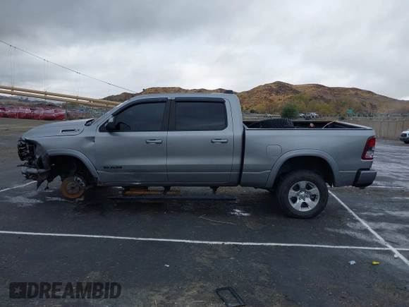 2022 Ram 1500 Big Horn with VIN 1C6RREMT2NN246600, listed as a IAAI auction lot 41481247 with 21,162 mi miles. Bid and sale history available at carsss.com. Image 14.