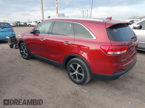 2018 Kia Sorento EX with VIN 5XYPHDA5XJG393042, listed as a IAAI auction lot 41915562 with 110,681 mi miles and . Bid and sale history available at carsss.com. Image 3.