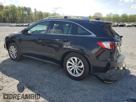 2017 Acura RDX Technology with VIN 5J8TB3H56HL000508, listed as a Copart auction lot 51961065 with 67,442 mi miles and Salvage Title. Bid and sale history available at DreamBid. Image 2.