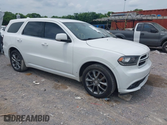 2014 Dodge Durango R/T with VIN 1C4SDHCT5EC590056, listed as a IAAI auction lot 42469695 with 174,356 mi miles and . Bid and sale history available at DreamBid. Image 1.