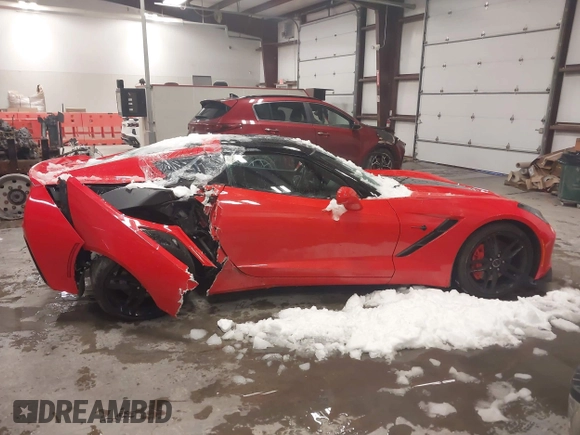 2015 Chevrolet Corvette Z51 2LT with VIN 1G1YK2D78F5104806, listed as a IAAI auction lot 41278311 with 23,412 mi miles and . Bid and sale history available at DreamBid. Image 13.