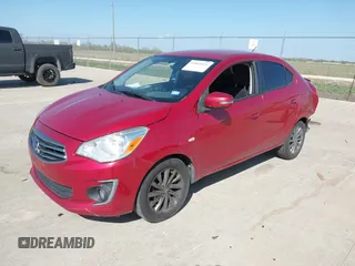 2018 Mitsubishi Mirage G4 SE with VIN ML32F4FJ7JHF10708, listed as a IAAI auction lot 41869431 with 101,112 mi miles. Bid and sale history available at carsss.com. Image 2.