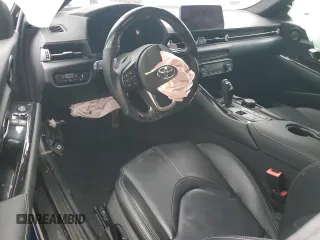 2023 Toyota GR Supra 3.0 with VIN WZ1DB0G02PW060680, listed as a Copart auction lot 66189084 with 0 mi miles and Salvage Title. Bid and sale history available at carsss.com. Image 8.