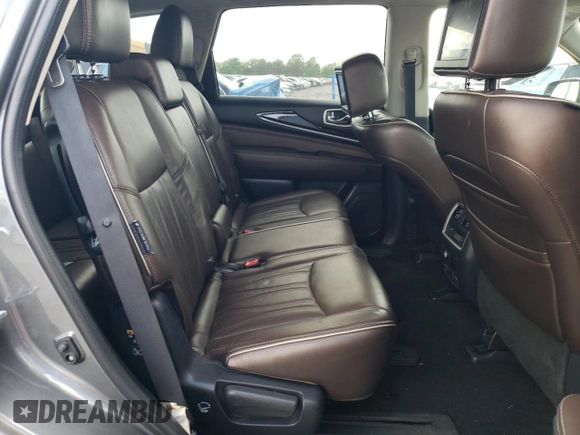 2019 Infiniti QX60 Luxe with VIN 5N1DL0MM3KC507445, listed as a Copart auction lot 55137195 with 205,602 mi miles and Salvage Title. Bid and sale history available at DreamBid. Image 11.
