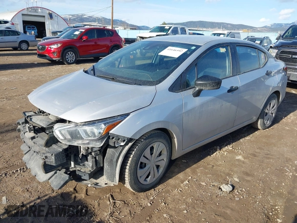 2020 Nissan Versa S with VIN 3N1CN8DV1LL861717, listed as a IAAI auction lot 41646592 with 100,107 mi miles. Bid and sale history available at carsss.com. Image 18.