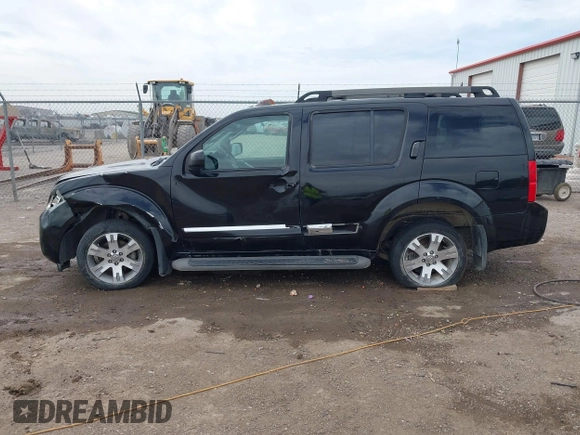 2008 Nissan Pathfinder S with VIN 5N1AR18U08C603446, listed as a IAAI auction lot 41811288 with 1 mi miles. Bid and sale history available at carsss.com. Image 13.