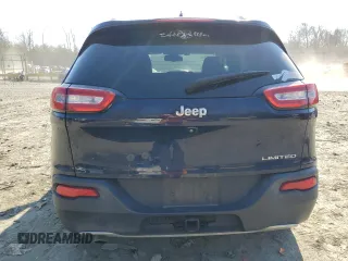 2014 Jeep Cherokee Limited with VIN 1C4PJLDB8EW143548, listed as a Copart auction lot 45170365 with 183,260 mi miles and Salvage Title. Bid and sale history available at carsss.com. Image 6.