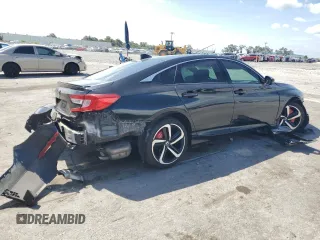 2019 Honda Accord Sport with VIN 1HGCV1F38KA090650, listed as a Copart auction lot 63374355 with 113,259 mi miles and Non repairable. Bid and sale history available at DreamBid. Image 3.