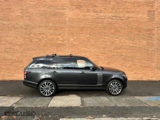 2020 Land Rover Range Rover with VIN SALGS5SE6LA588346, listed as a Copart auction lot 81150904 with 47,444 mi miles and Salvage Title. Bid and sale history available at carsss.com. Image 3.