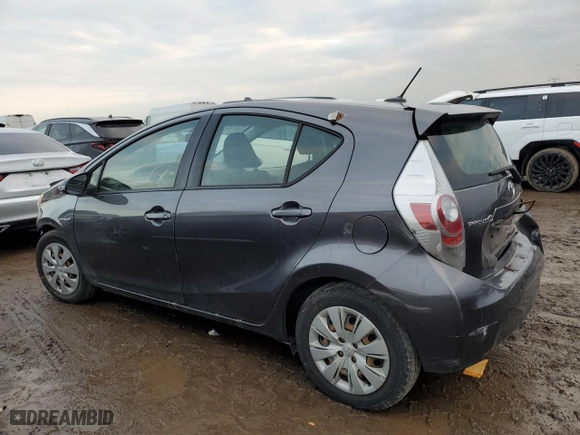2013 Toyota Prius c One with VIN JTDKDTB30D1537439, listed as a Copart auction lot 45961615 with 125,779 mi miles and Salvage Title. Bid and sale history available at carsss.com. Image 2.