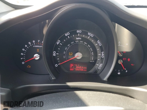 2012 Kia Sportage LX with VIN KNDPBCA20C7214959, listed as a Copart auction lot 62730645 with 194,768 mi miles and Clean title. Bid and sale history available at DreamBid. Image 9.