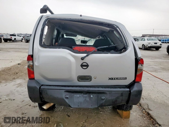 2004 Nissan Xterra XE with VIN 5N1ED28T74C682962, listed as a Copart auction lot 57454165 with 110,523 mi miles and Non repairable. Bid and sale history available at DreamBid. Image 6.